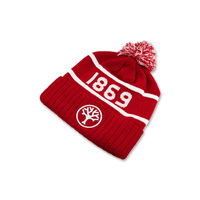 Шапка Boker 09BO139 Bobble Hat 1869 Red